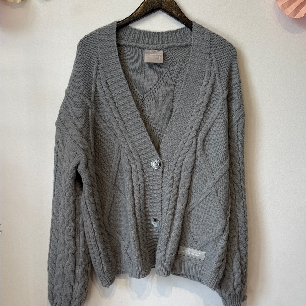 Taylor swift tortured poets dept cardigan Xlarge/2xlarge